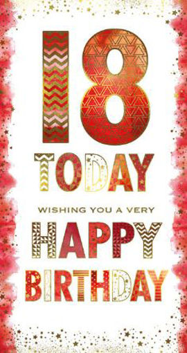 Picture of 18TH BIRTHDAY CARD